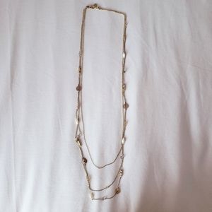 Banana Republic Long Layered Necklace